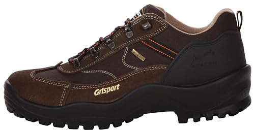 Grisport Scarpe basse da esterno con lacci, marrone, marrone, 45 EU