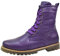 Andrea Conti Damen Stiefelette Boot Schnürung Leder Profilsohle 0342847, Größe:39 EU, Farbe:Lila