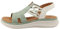 Romika Damen 74R0092008 Sandale, sage, 41 EU