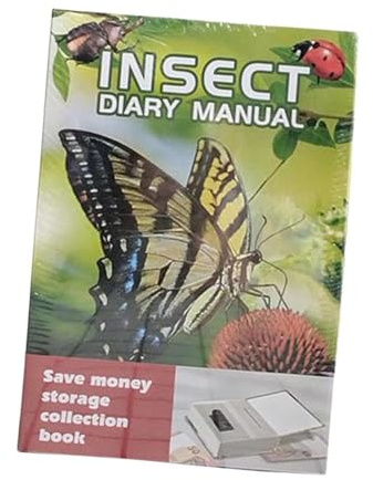 Harilla Caja fuerte con forma de libro con cerradura de combinación, caja fuerte oculta, caja fuerte simulada con forma de libro para guardar dinero, Style B