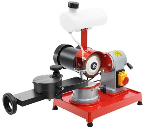 MINRS Affilacoltelli da 370 W, lama e sega circolare, per lame da 80-700 mm, per plastica, legno e lega di alluminio, 2850 rpm, 220 V