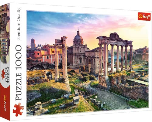 Trefl, Puzzle, Forum Romanum, Italien, 1000 Teile, Premium Quality, für Erwachsene und Kinder ab 12 Jahren