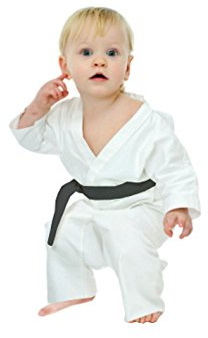 Itaki Karategi Baby Kimono uniform för pojkar och flickor (2-3 år)
