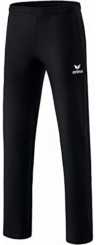 Erima Herren Essential 5-C Sweatpant (2101907), schwarz/weiß, 3XL
