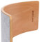 Myllna Balance Board Kinder - Wooden Balance Board XL mit Grauem Filz - Wobble Board Größe 80 * 30 cm - Entwicklung durch Spiel...