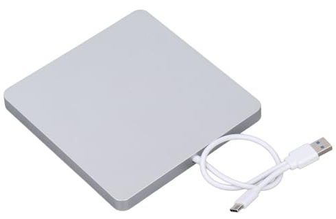 Elprico Unità CD/DVD Esterna per Laptop, unità DVD USB Masterizzatore CD USB 3.0 CD/DVD Portatile Sottile, Lettore DVD per Lettore/scrittore Laptop, Compatibile con PC Desktop Portatile