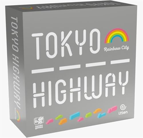 Tokyo Highway: Rainbow City, Gioco da Tavolo da 2 a 4 Giocatori, Durata 30-50 Minuti, Tambù Games