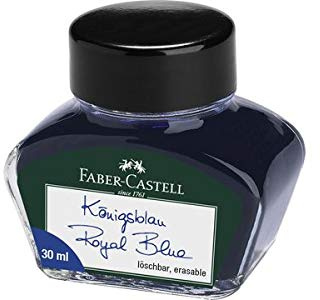 FABERCASTELL Tinte im Glas, schwarz, Inhalt 30 ml 149854