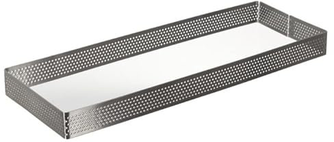 Cadre à Pâtisserie Perforé Mets 22cm Argent