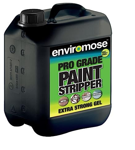 Enviromose Waterbased Pro Grade Stripper 5L Removes Solvent or Water Based Acrylic and Polyurethane, Powdercoat, Sealer, Paint, Varnish Etc