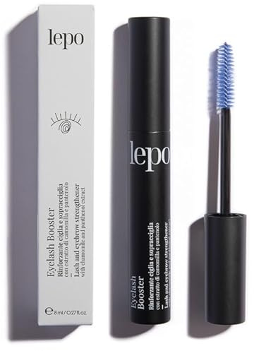 LEPO | Eyelash Booster, Trattamento Rinforzante per Ciglia e Sopracciglia con Estratto di Camomilla e Pantenolo