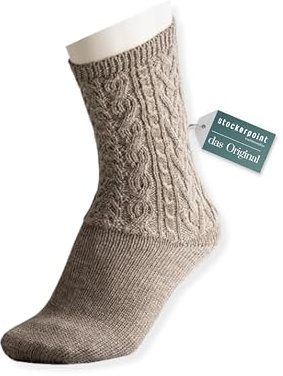 Stockerpoint Calcetines para traje regional Norbert, beige, 39-42