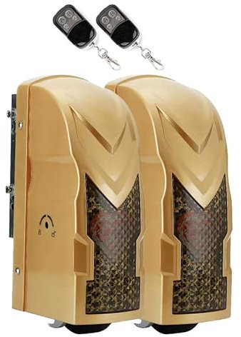 Kit d'ouvre-portail automatique 700 kg Ouvre-portail à double roue pivotante automatique avec actionneur de clavier sans fil Rouleau WIFI Moteur de porte battante Entraînement de défilement pour all