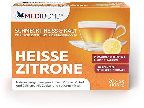 Heiße Zitrone Medibond 20 Beutel