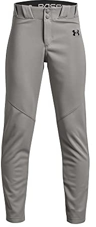 Under Armour Boys Utility Baseball Pant, (080) Baseball Gray / / Black, Medium