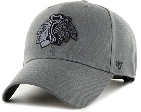 '47 Brand Snapback Cap - NHL Chicago Blackhawks Charcoal