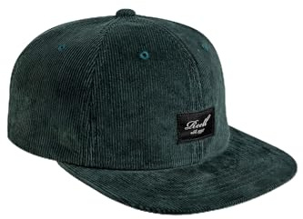 Reell Flat 6-Panel Cap Dark Green Cord