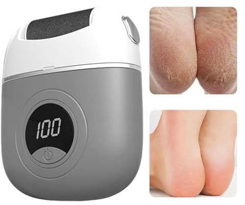 Broyeur De Pieds Électrique, Meuleuse Pied Électrique, Soin Des Pieds Electrique, Éliminateur De Callosités Électrique Rechargeable, Râpe Électrique Exfoliante Et Lissante Pieds Pour Talons Semelles