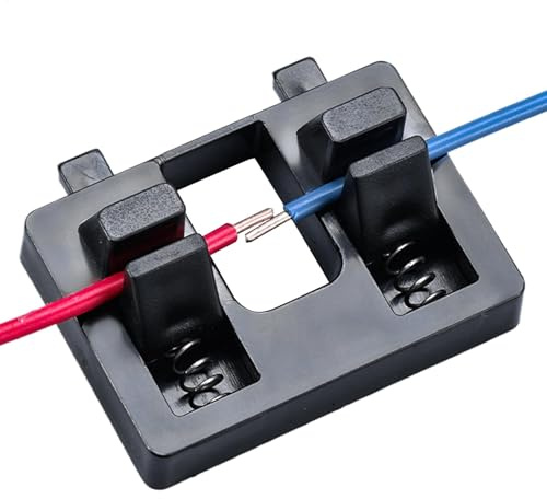 Soporte de alambre para soldar, soporte de electrodos portátil, abrazadera de soldadura multifuncional compacta precisa para reparación de automóviles
