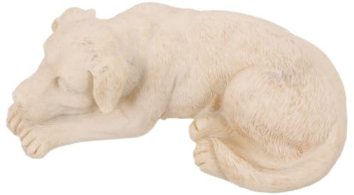 CIYODO Statue De Pierre Tombale pour Animaux De Compagnie Pierre Tombale pour Animaux De Jardin Extérieur Ornement Commémoratif pour Animaux De Compagnie Piquet Commémoratif pour