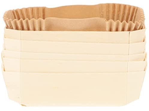 Luxshiny Moules à Pain De Cuisson Résistants à La Chaleur 5 Pièces, Moules à Pâtisserie en Bois Moyen, Plateaux à Gâteaux en Bois Solide pour Four, Ustensiles De Cuisson Au Four Polyvalents