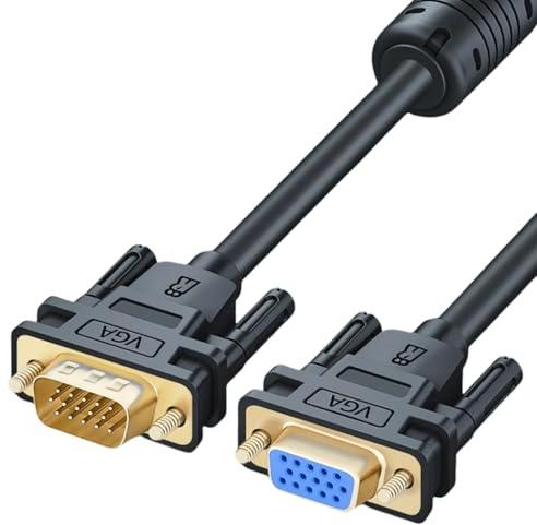 VGA-kabel VGA-skärmar projektorer förlängningskabel VGA hane till hona kabel