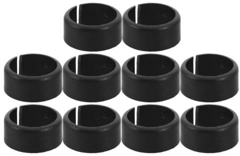 GAROZATION 10 St Plastbussningar Id Stötdämpande Mic-stativinsats Vibrationsdämpande Hylsa för Stativ Instrument och Ljud-av-utrustning Verktygsfri Installation och Stabilt Stöd