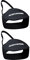 Yolistar Protezione Scarpe Moto,Moto Copriscarpe,Leva del Cambio Accessori,Resistente all'abrasione Gomma (Black)