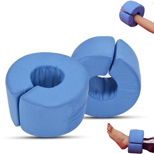 Gsycle Cuscino per elevazione delle Gambe, 2 Pezzi Cuscino di Supporto per Il Piede in Cotone Cuscino per Sollevamento delle Mani per Gambe Stabilizzatore per Caviglia per Riposo e Sonno