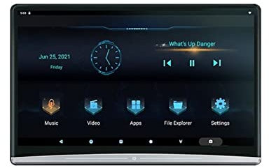 Lecteur DVD portable pour lecteurs vidéo d'appuie-tête de voiture 13.3 pouces voiture TV appui-tête moniteur écran tactile 4K 1080P Automobile siège arrière affichage multimédia voiture lecteurs vidéo