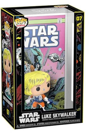 Funko Pop! Comic Covers: Star Wars - Luke Skywalker | Merchandising Oficial de Owned IP - Figura de Vinilo Coleccionable para Decoración - Regalo Friki de Cumpleaños