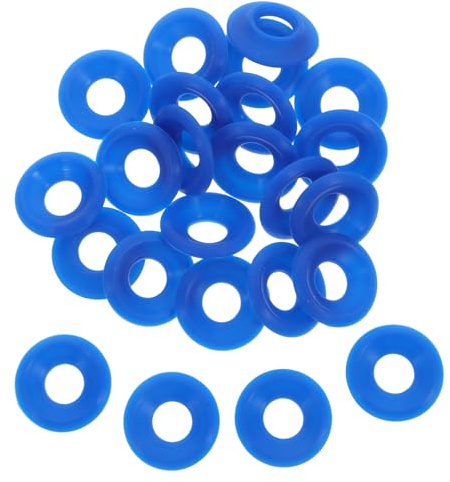 Tofficu Guarnizioni in Silicone per Bottiglie Vino Chiusura a Scatto, 24 Pezzi Blu, Compatibilità, Facili da Usare per Cucina e Bar