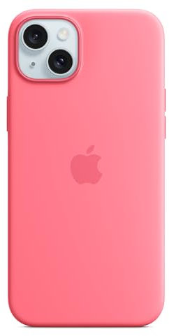 Apple iPhone 15 Plus Silicone Case with MagSafe - Pink 