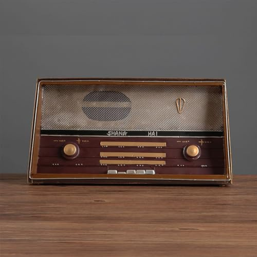 Vinylskivspelare retro vintage grammofon, dekorativt hem fotografi rekvisita högtalare modell ornament