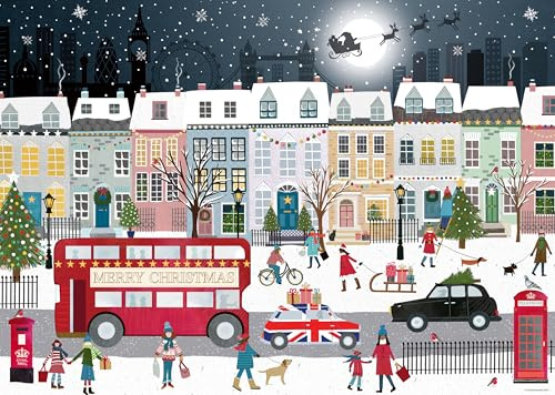 Ravensburger - Puzzle 1000 Pezzi Vigilia di Natale | Puzzle Per Adulti | Per Tutta La Famiglia | Con Una Misura Di 70x50 Cm | Regalo Adulti | Regali Natale
