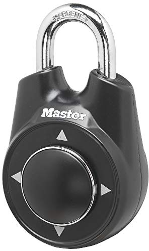 Master Lock Locker Lock 1500iD Set Your Own Cadenas à combinaison directionnelle Noir