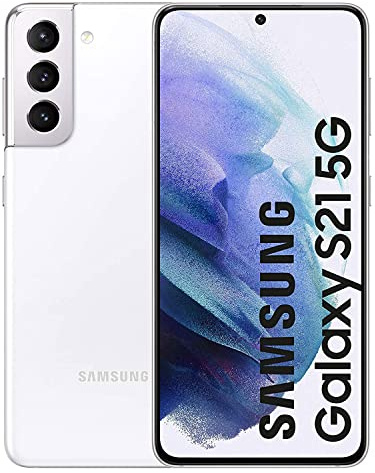 Samsung Galaxy S21 5G - Smartphone 256 GB, 8GB RAM, Dual Sim, White (Ricondizionato)