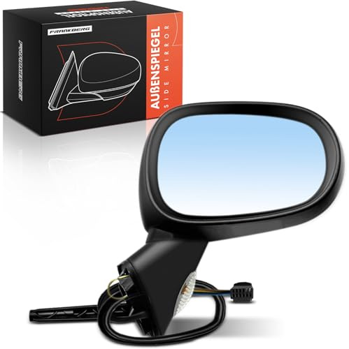 Frankberg Rétroviseur Droite Côté passager Compatible avec Modus/Grand Modus F/JP0 1.2 1.2 16V 1.6 1.5 dCi 1.4 2004-2025 Hayon Remplacer# 7701065902