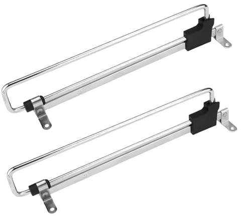 2 Piezas Riel Ajustable Para Ropa De 25 Cm, Riel Tubo Para Ropa Ajustable, Barra Para Armario, Colgador De Armario Extraíble, Utilizado En Armarios y Trasteros