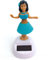 wqibq Figure a testa oscillante solare – Figure decorative mobili con azionamento solare – Teste divertenti – Decorazione per cruscotto auto – Figure per ufficio e casa – Figure oscillanti idea