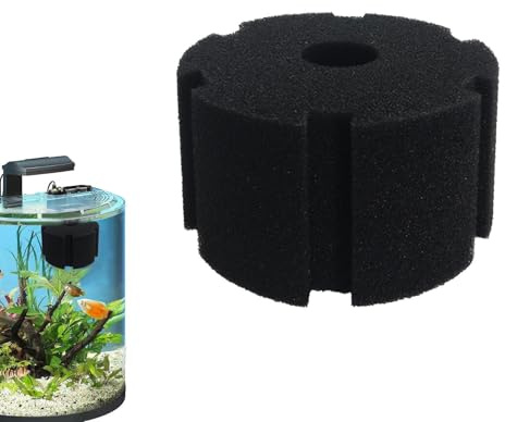 Generico Esponjas de repuesto para filtro de acuario | Almohadillas filtrantes y esponjas filtrantes para acuarios para cartuchos de acuarios | Toma para peces con filtro de carbón y esponja filtrante