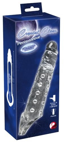 Fremdlabel Crystal Skin Penishülle, Transparent