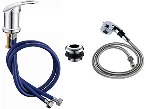 Shampoo Chair Hairdressing Mixer tap Salon Barber Faucet with Shower Head