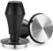 Normcore Kaffee Tamper 53.3mm - Druckregulierender - Barista Stempel mit 15lb / 25lb /30lbs Anpressdruck - Aluminiumgriff Matte (Tamper-Base Ripple, Durchmesser Ø 53,3mm)