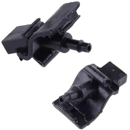 XYUOIS D'essuie-Glace de Lave-Glace Compatible avec Ford pour Mustang 2015-2017 Buse D'essuie-Glace De Pare-Brise Spray Buse D'essuie-Glace De Voiture Noire FR3Z17603AB