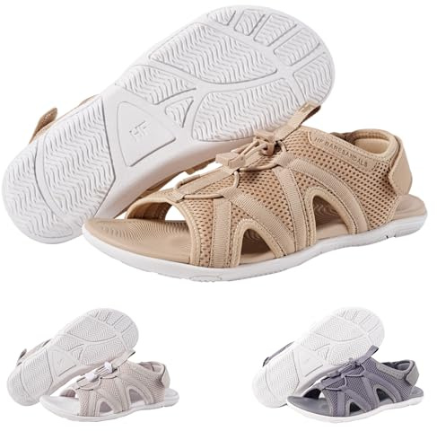 Hike Footwear HF BareSandals II Barefoot Walking Sandals, Zero Drop Brown