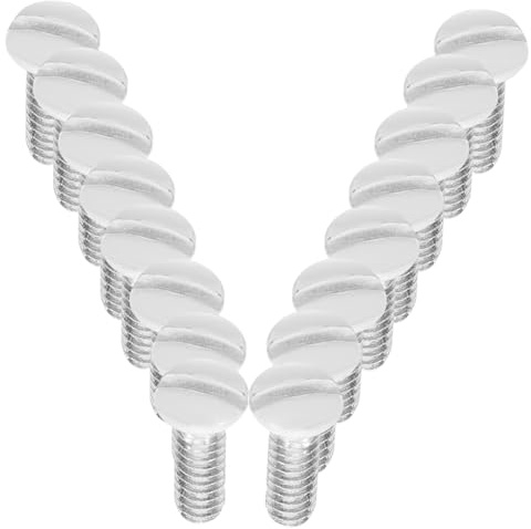 POPETPOP 100pièces Vis à Tête Creuse Pour Plaque Murale Filetage Vis Pour Cache-prises Interrupteurs Et Panneaux Électriques