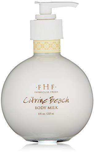 FarmHouse Fresh Citrine Beach Body Milk, 8 Fl Oz