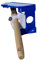 Klapss – Pinceau rechampir avec adhésif intégré | Outil peinture anti-débordement pour mur, plinthe, angle | Applicateur précis sans bavure