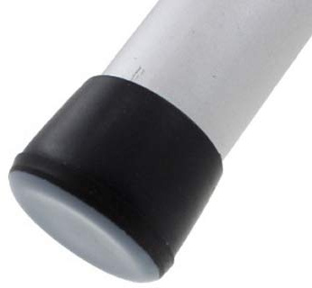 16 Pièces - Embouts Viroles en Caoutchouc 16mm avec Patin Glisseur en Téflon PTFE Intégré - Pour Tables, Chaises et de Meubles - par Lifeswonderful